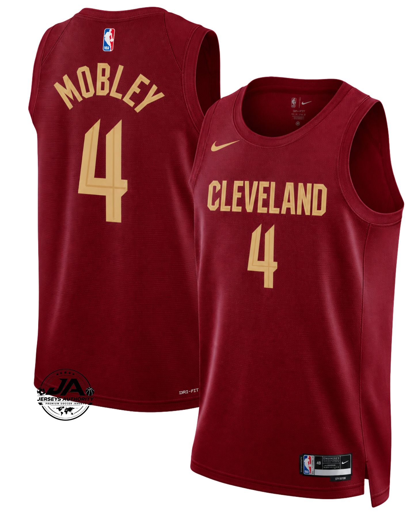Evan Mobley Cleveland Cavaliers Icon Edition Jersey - Wine