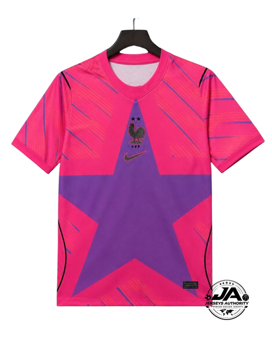 2026 France Pink Goalkeeper Jersey - Fan Version