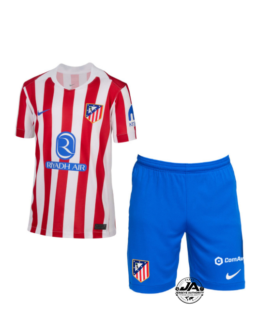 2025/26 Kids Atletico Madrid Home Jersey