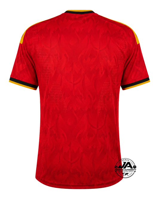 Belgium Home Authentic Player Jersey Shirt 2026 World Cup - Slim Fit