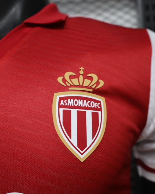 26/27 AS Monaco Home Player Jersey - Slim Fit