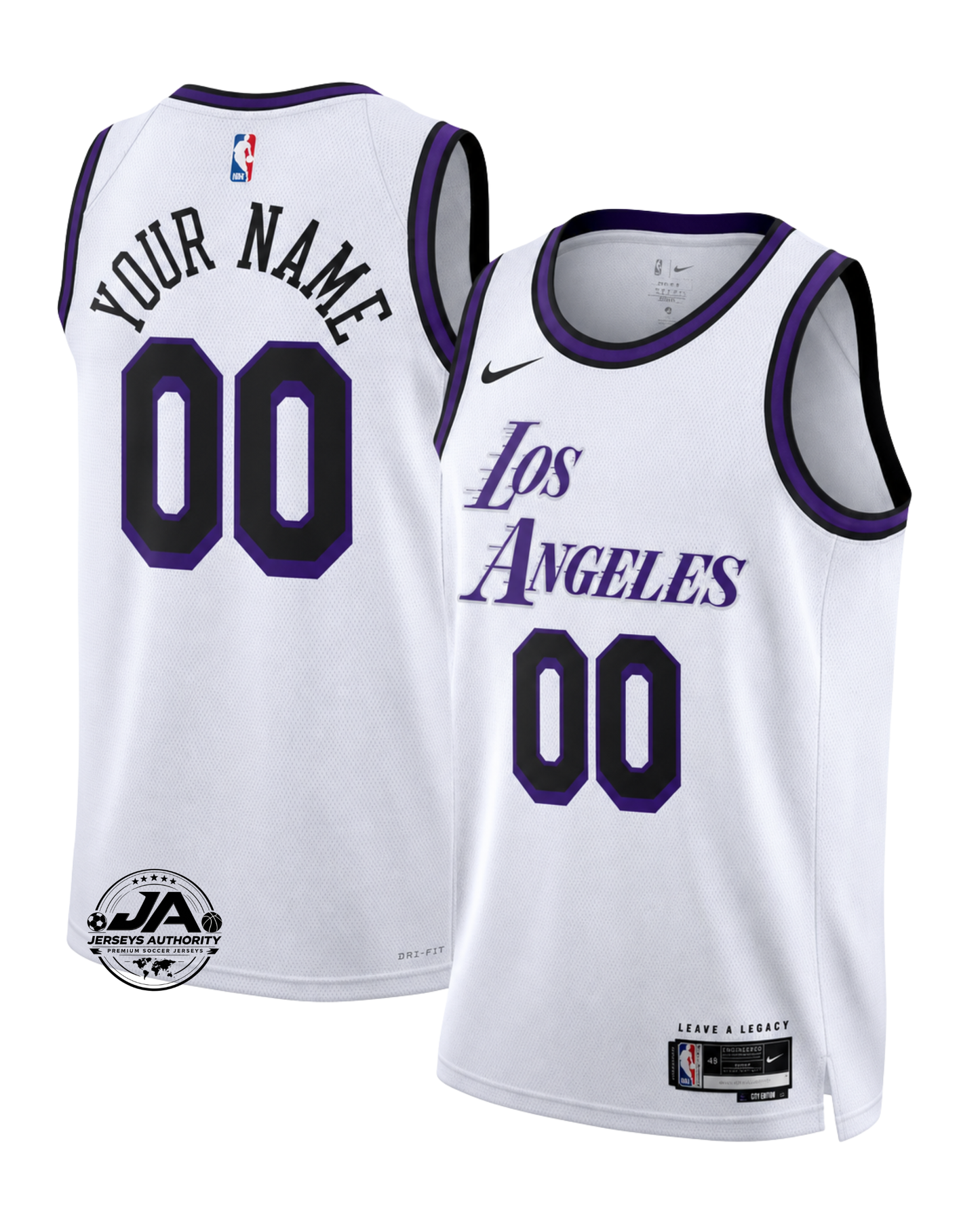 Los Angeles Lakers City Edition Jersey - White