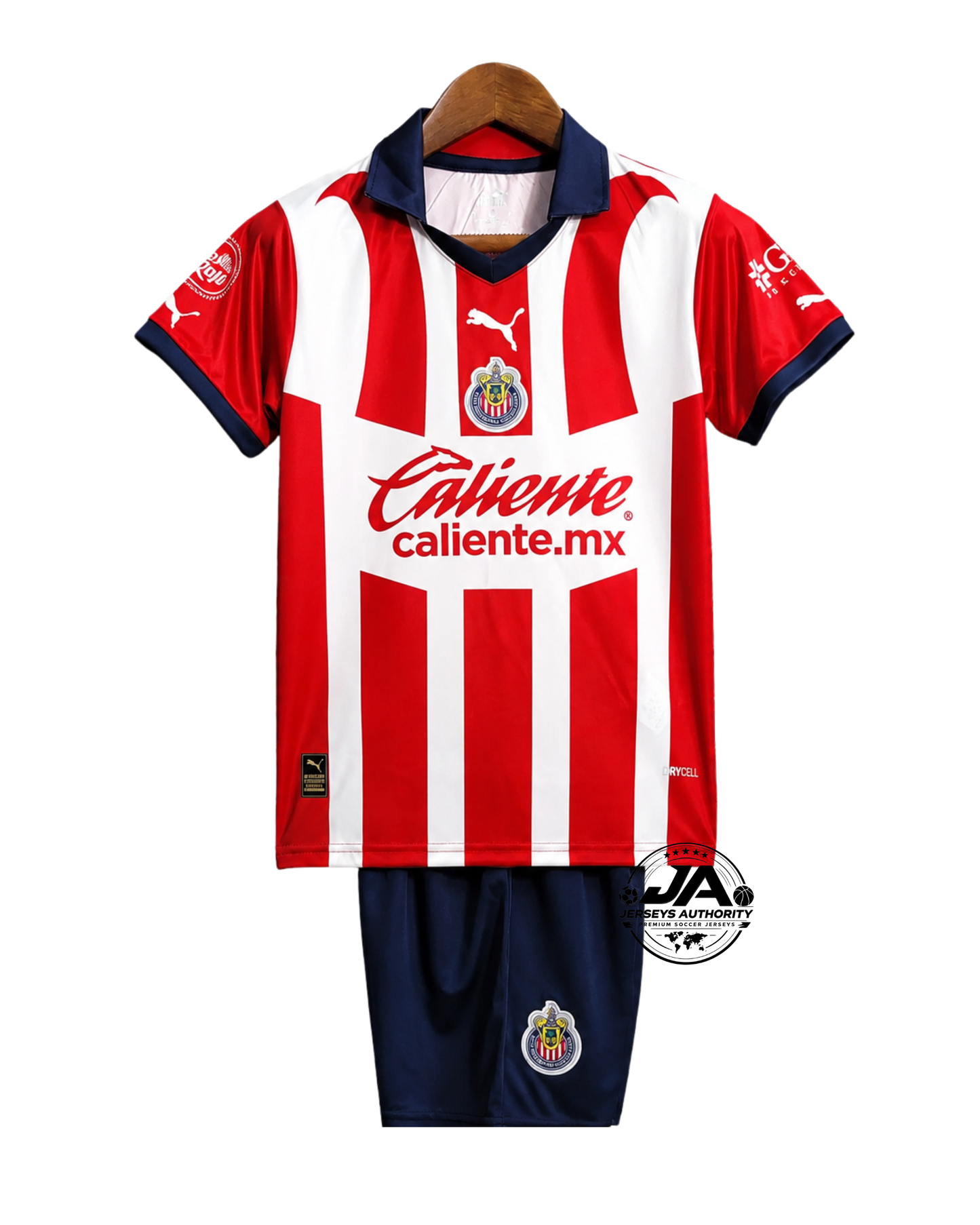 Kids KIT Chivas de Guadalajara Home Jersey 2024/25