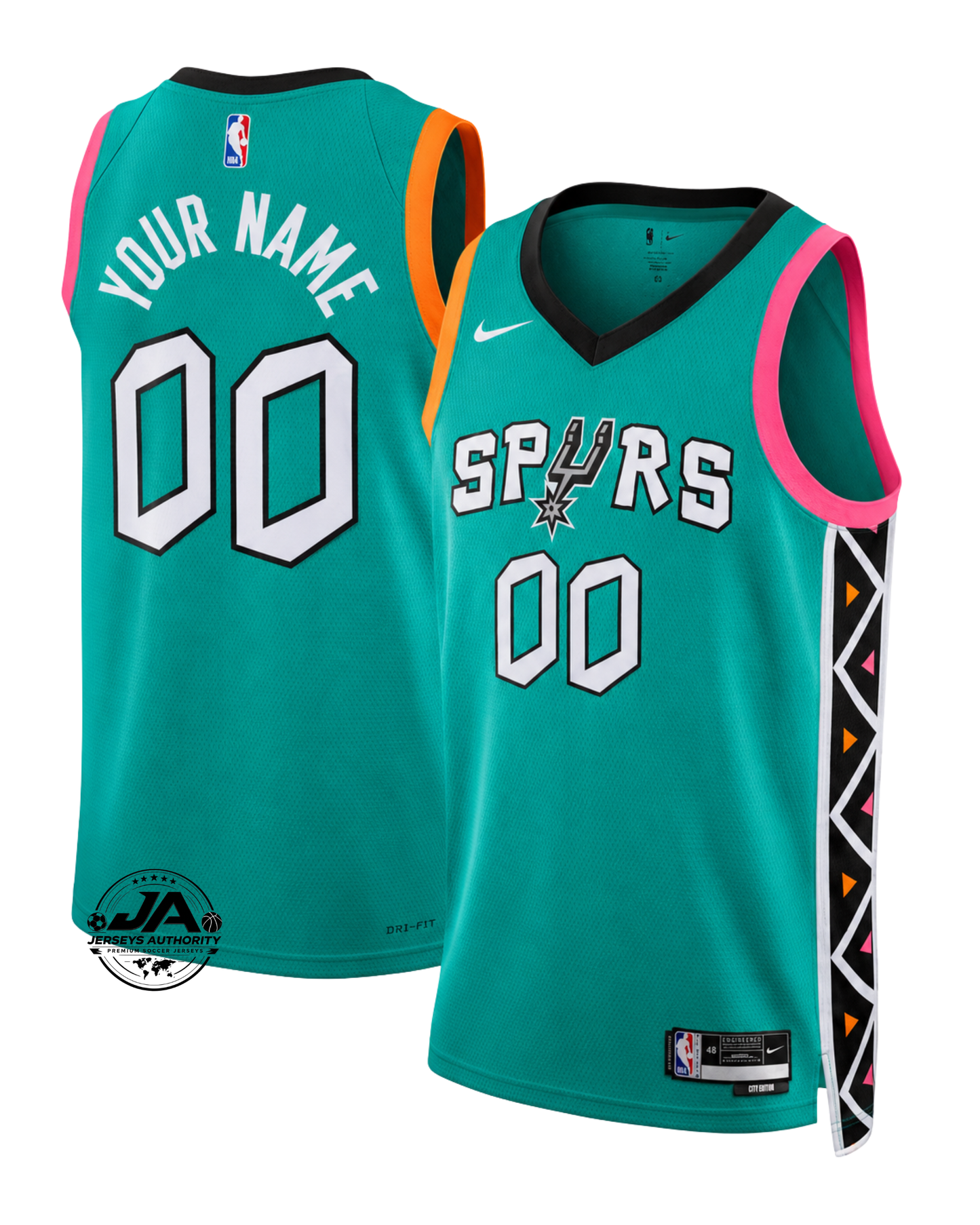San Antonio Spurs City Edition Jersey - Turquoise