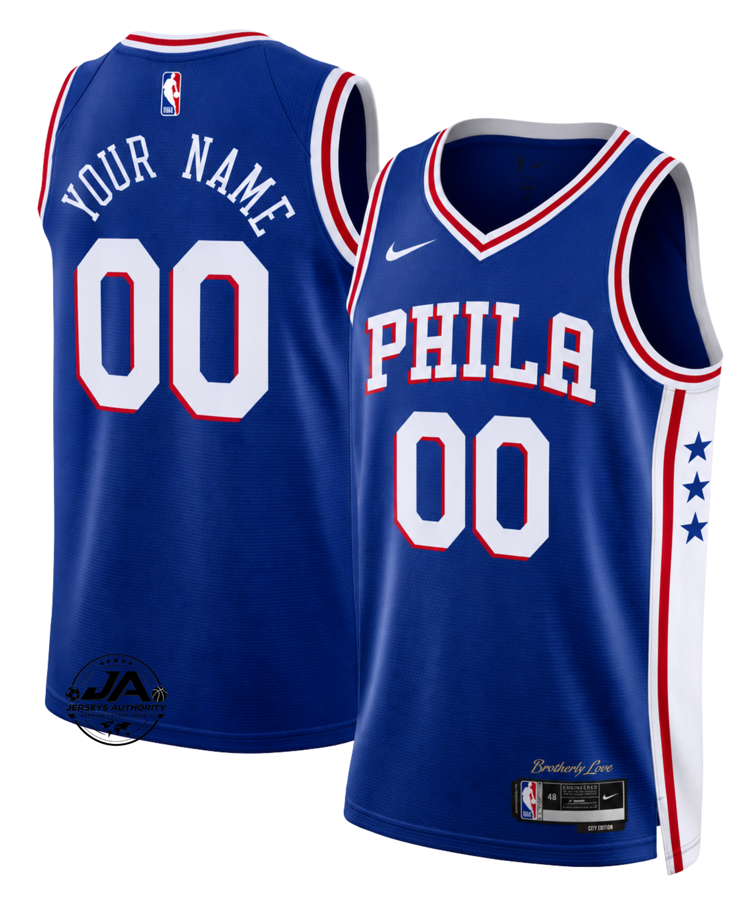 Philadelphia 76ers Icon Edition Jersey - Royal