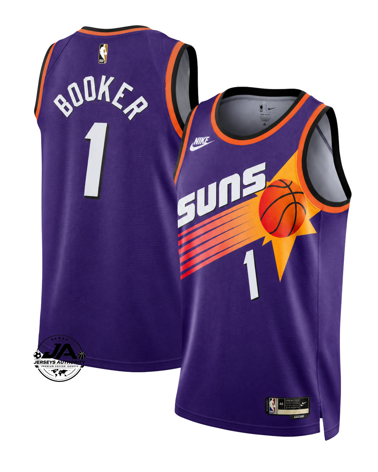 Devin Booker Phoenix Suns Classic Edition Jersey - Purple