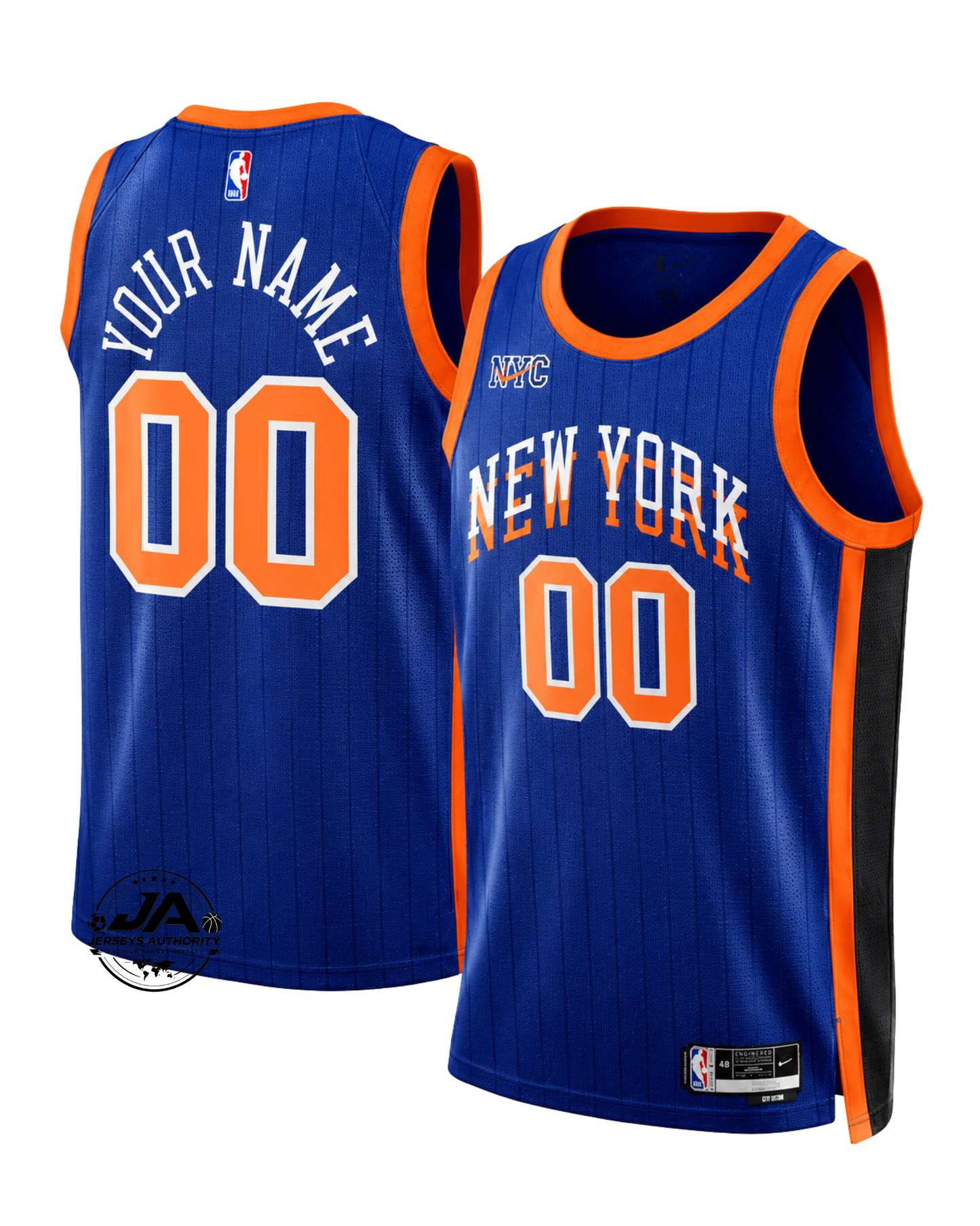 New York Knicks City Edition Jersey - Blue