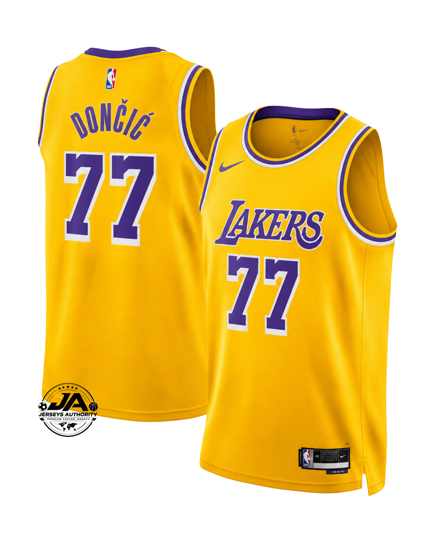 Luka Dončić Los Angeles Lakers Icon Edition Jersey - Gold