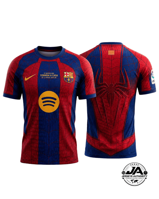 26/27 FC Barcelona Spider Special Edition Home Fan Jersey