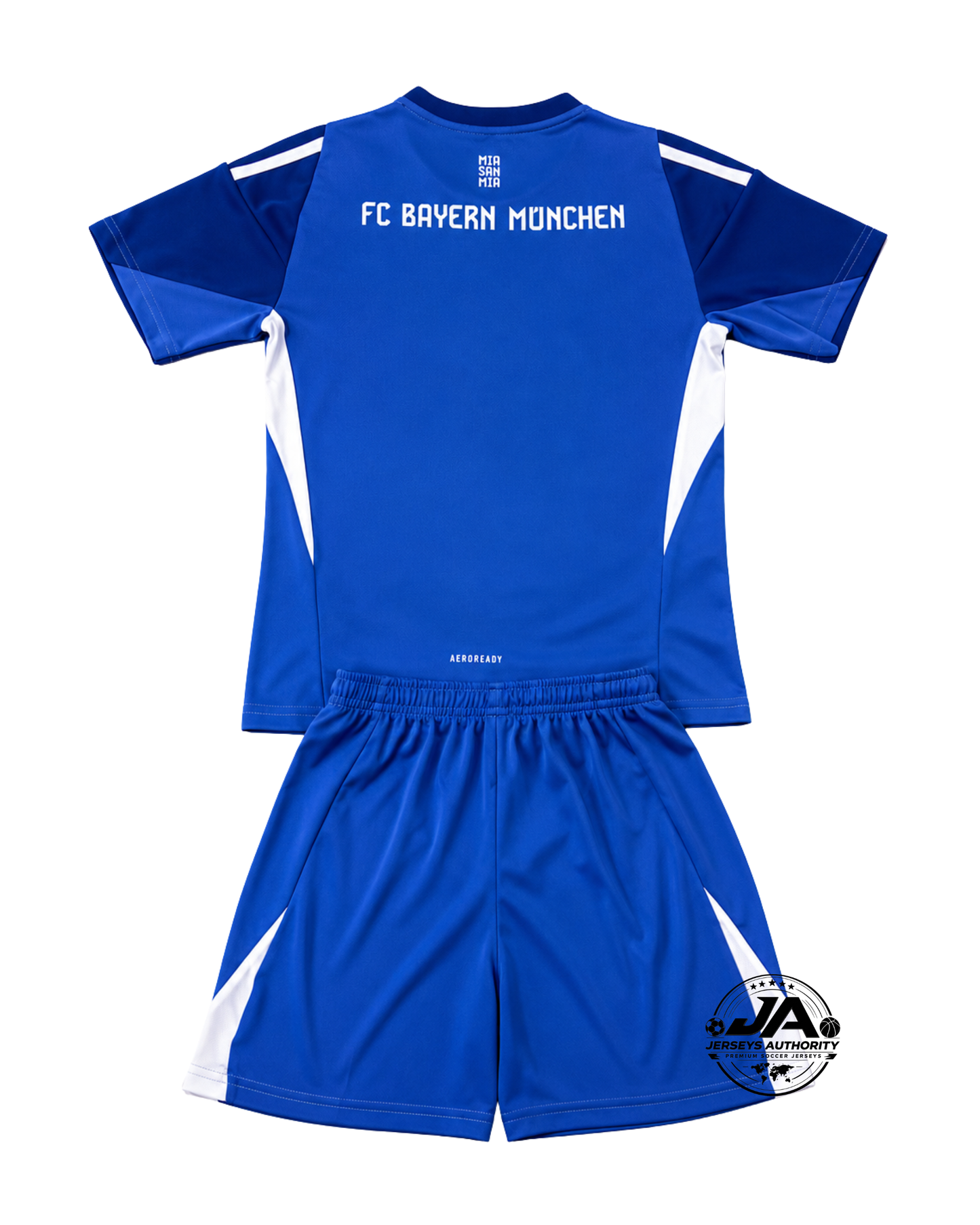 Bayern Munich 2025/26 Blue Goalkeeper Kids Kit