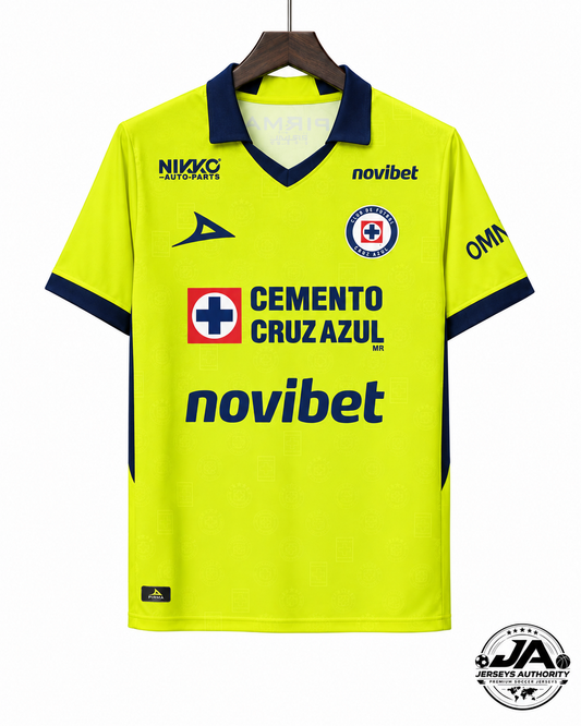 26/27 Cruz Azul Green Goalkeeper Jersey Fan Version front