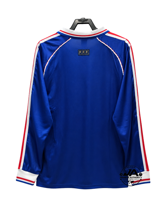 Francia 1998 I Camiseta de Local - Versión Retro Manga Larga
