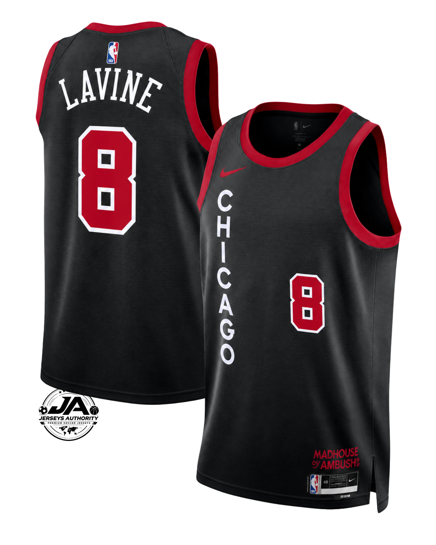 Zach LaVine Chicago Bulls City Edition Jersey - Black