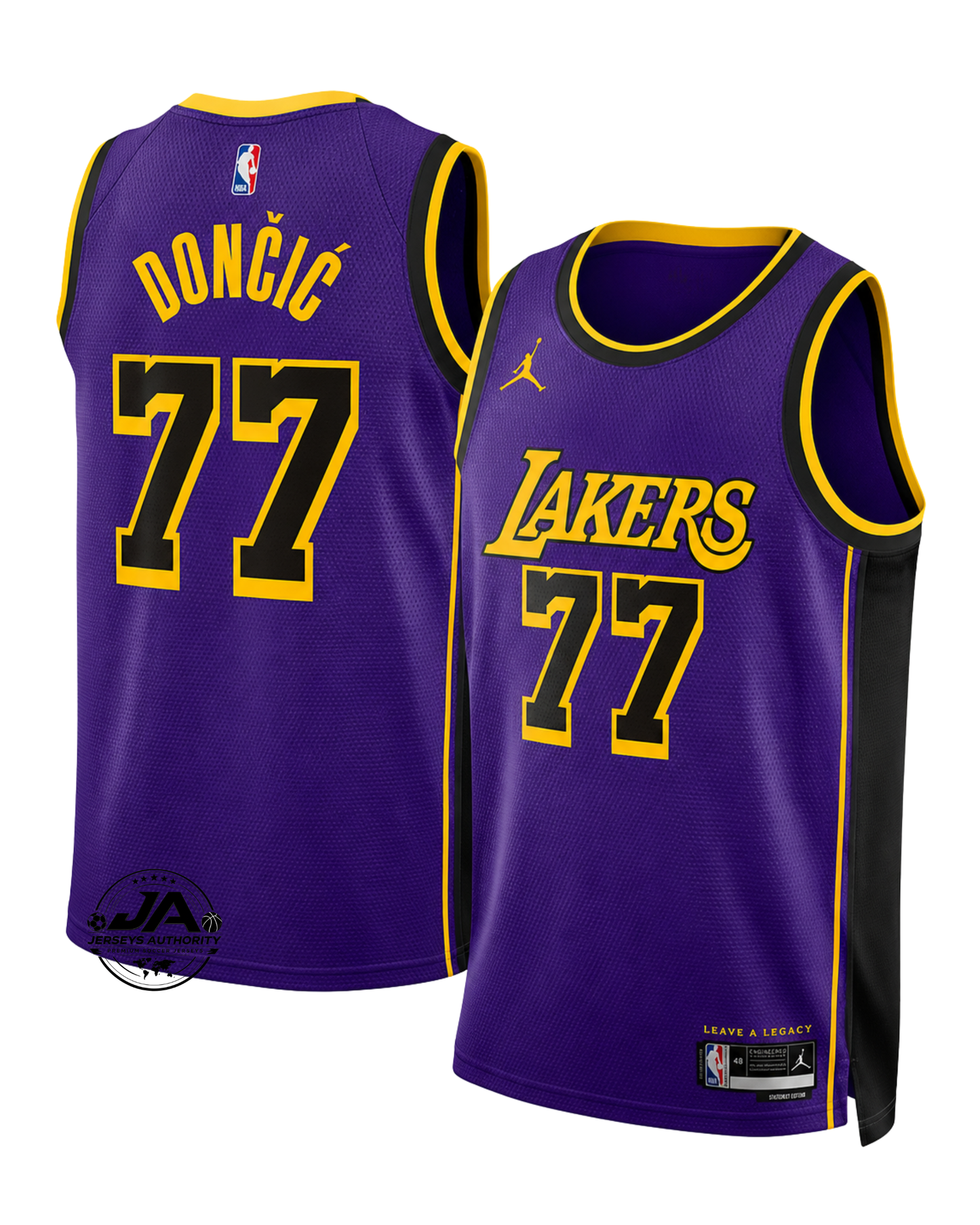 Luka Dončić Los Angeles Lakers Statement Edition Jersey - Purple