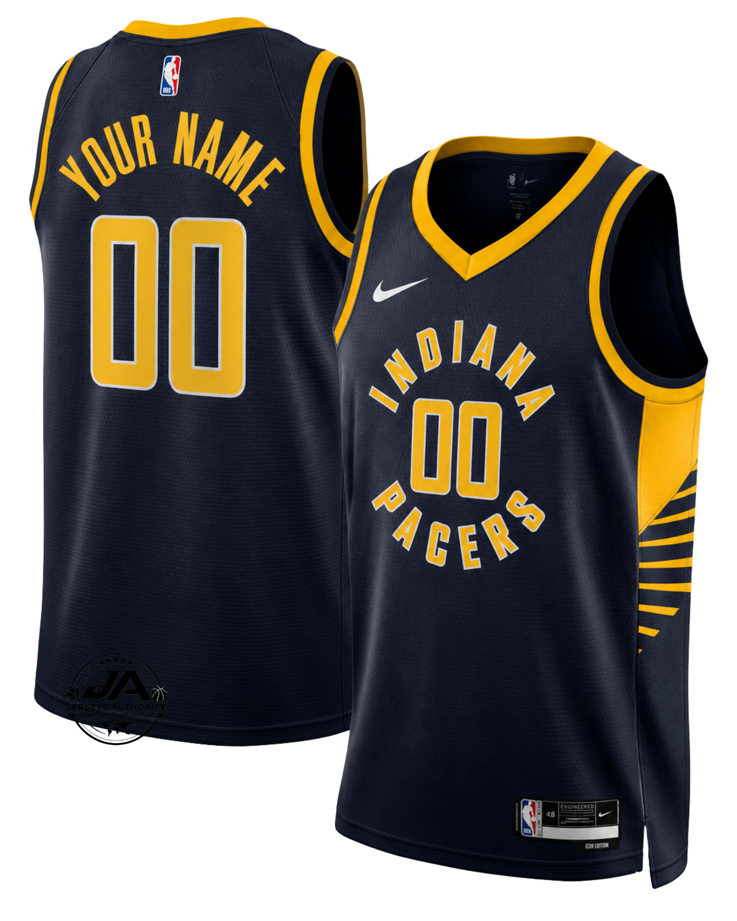 Indiana Pacers Icon Edition Jersey - Navy