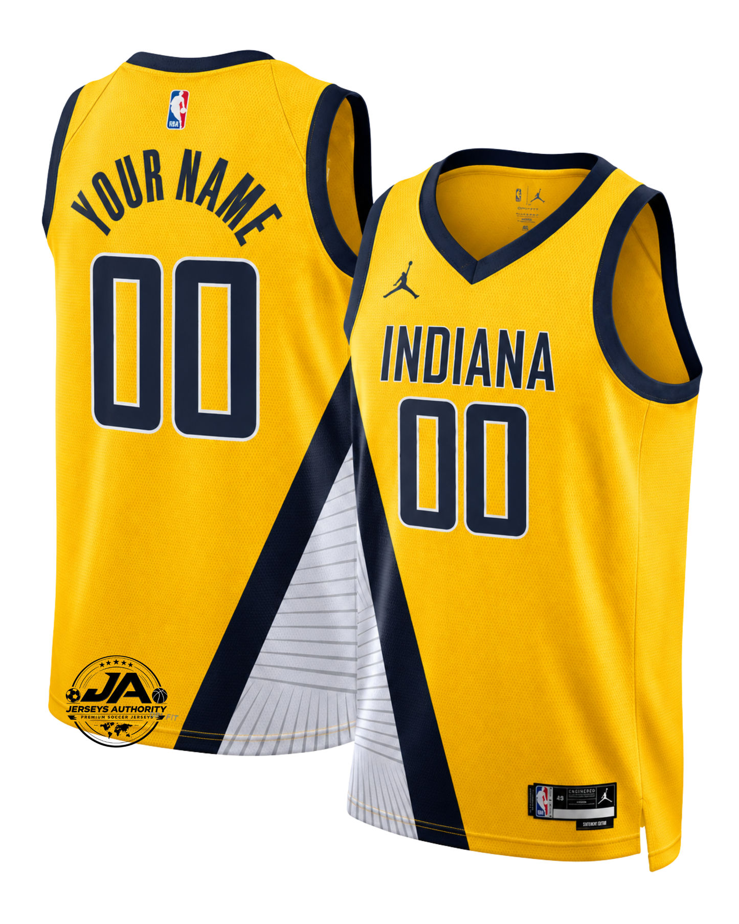 Indiana Pacers Statement Edition Jersey - Yellow