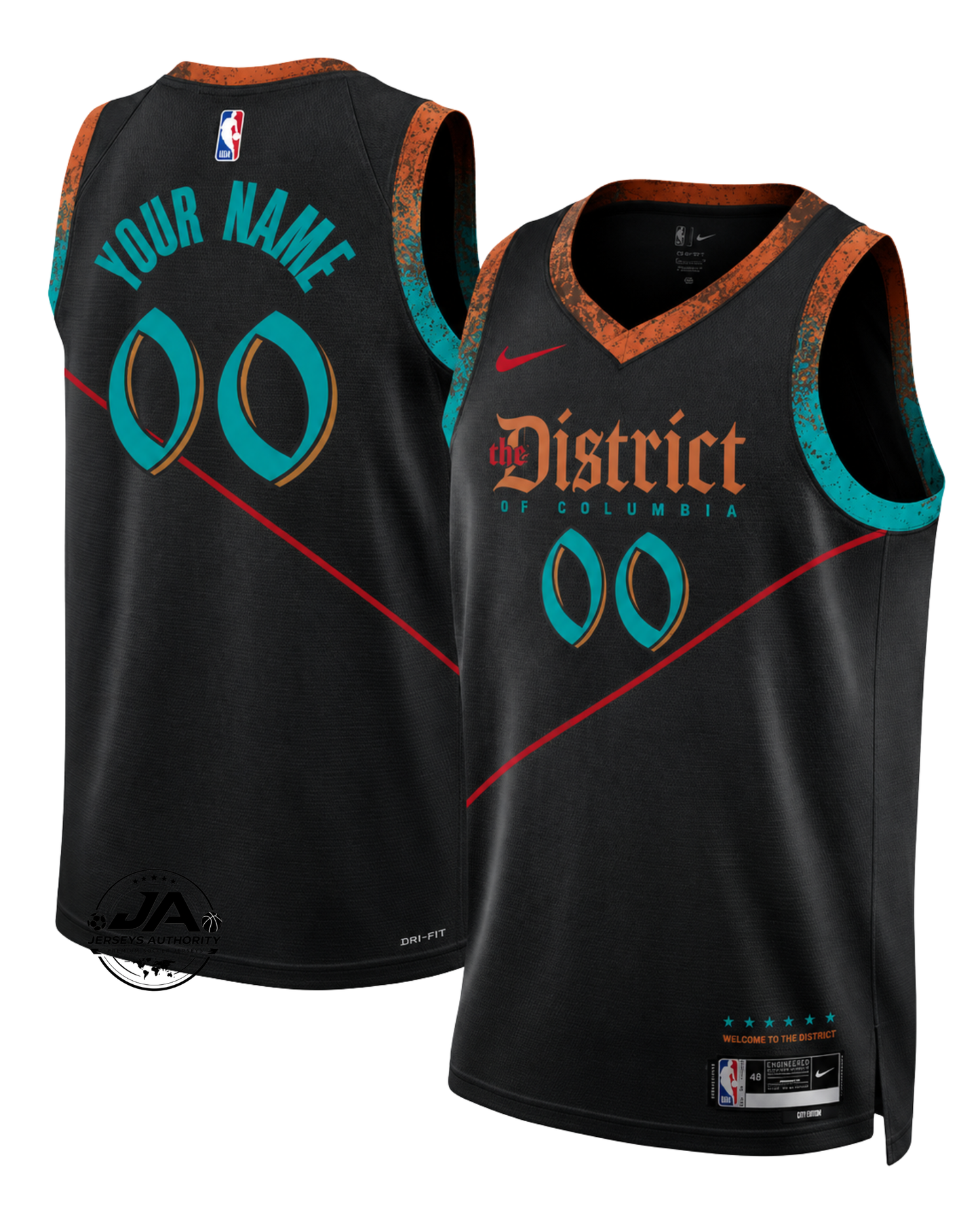 Washington Wizards City Edition Jersey - Black