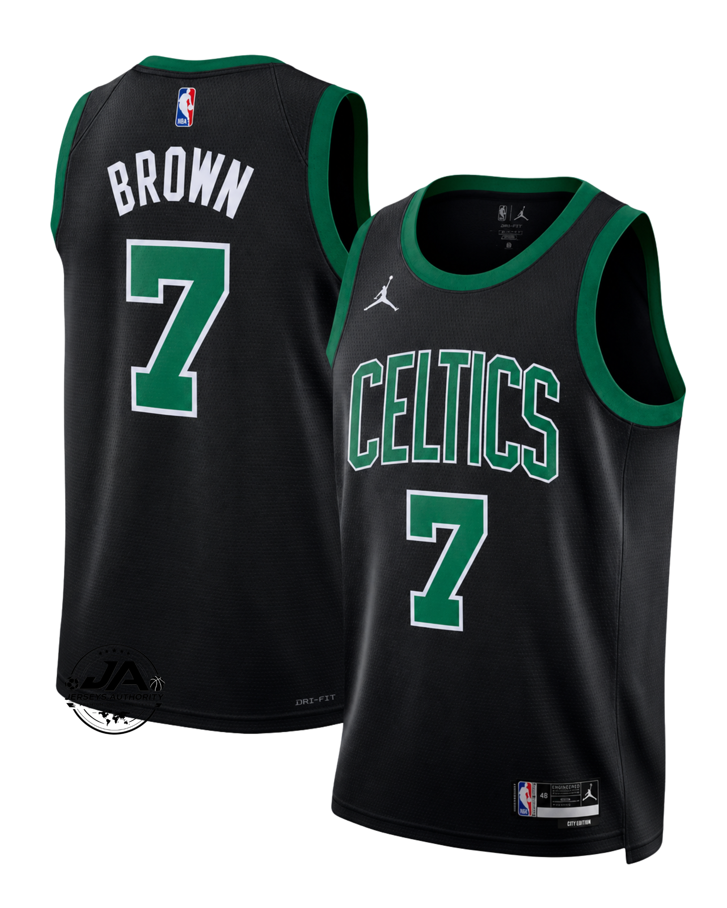 Jaylen Brown Boston Celtics Statement Edition Jersey - Black