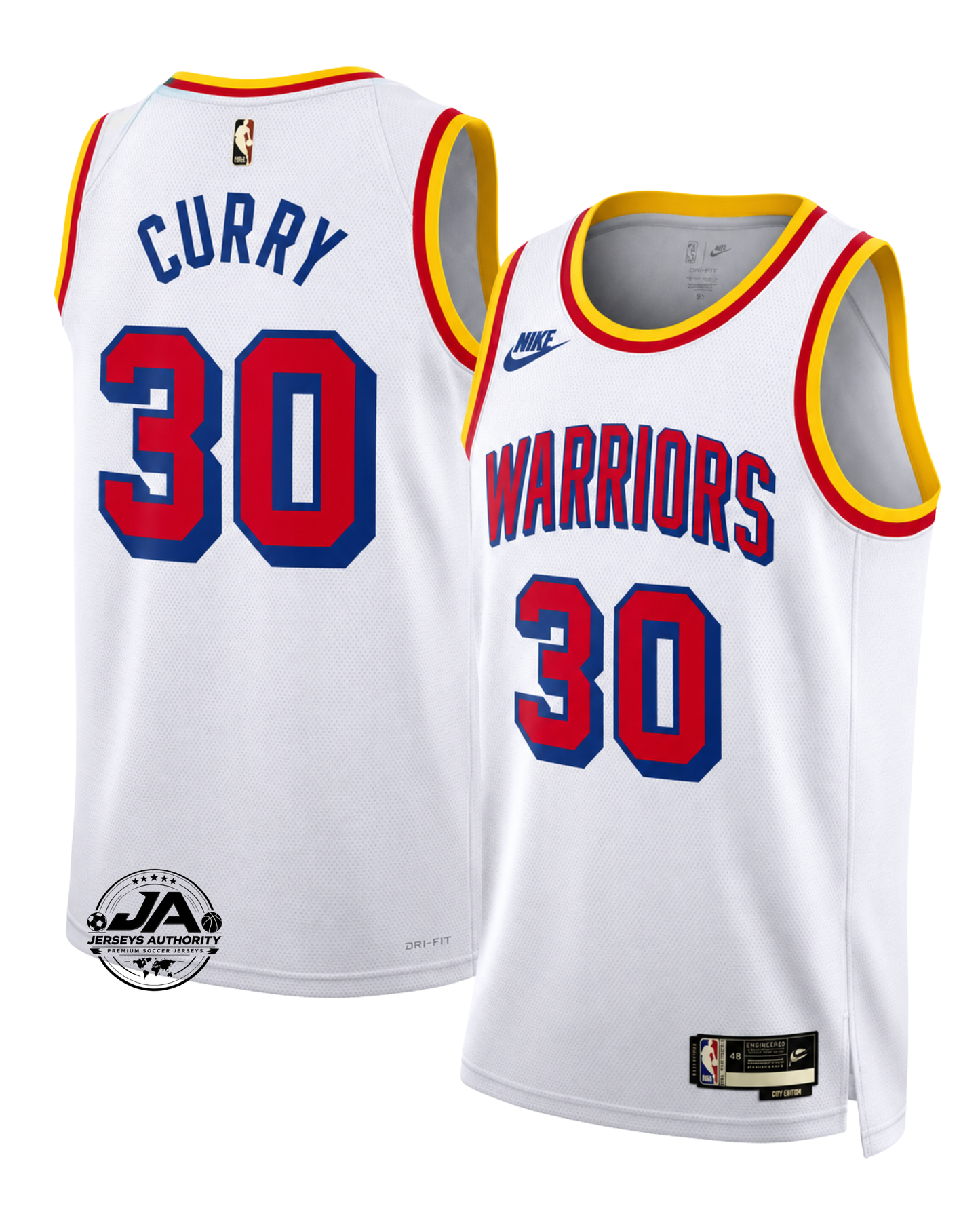 Stephen Curry Golden State Warriors Classic Edition Jersey - White