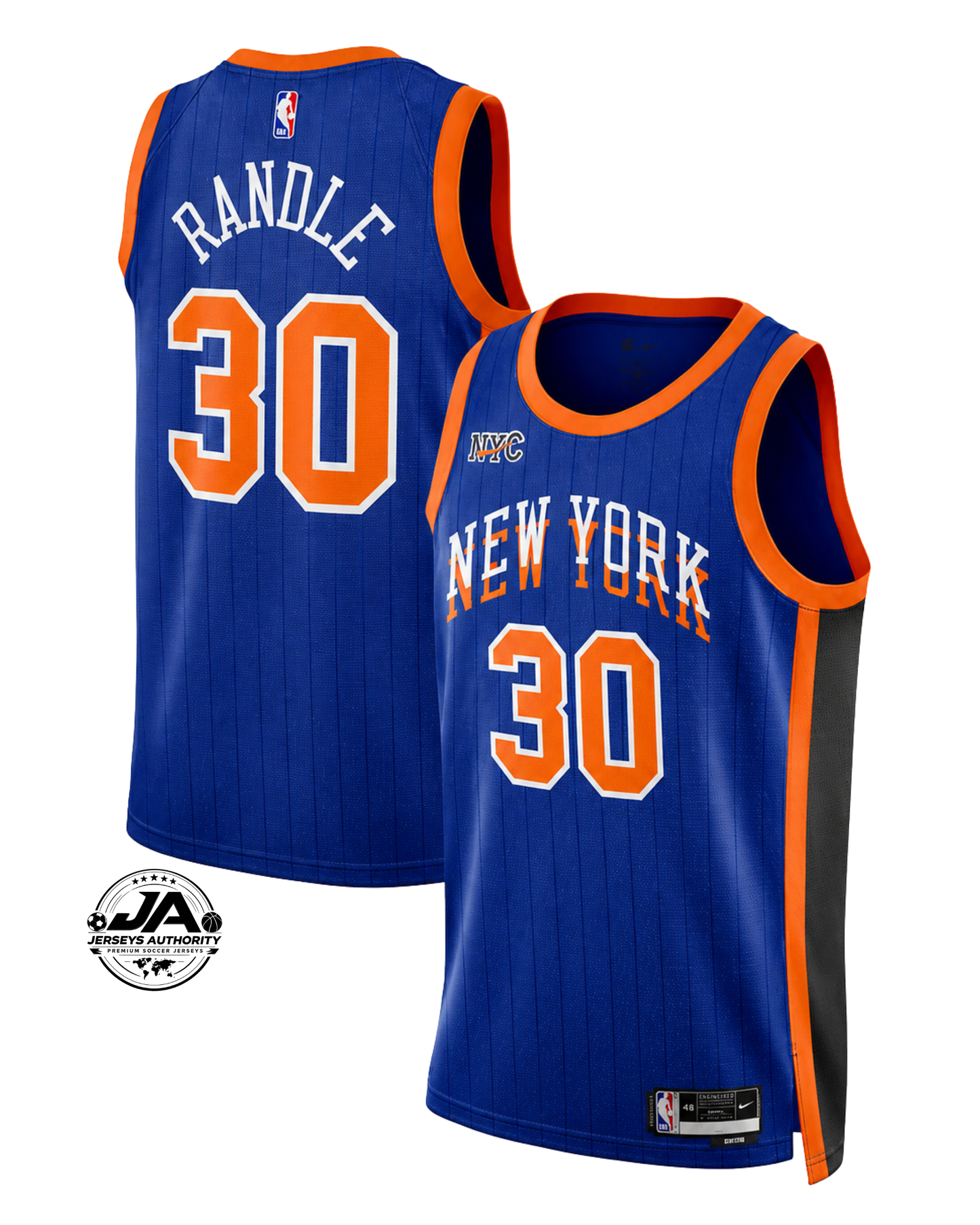Julius Randle New York Knicks City Edition Jersey - Blue