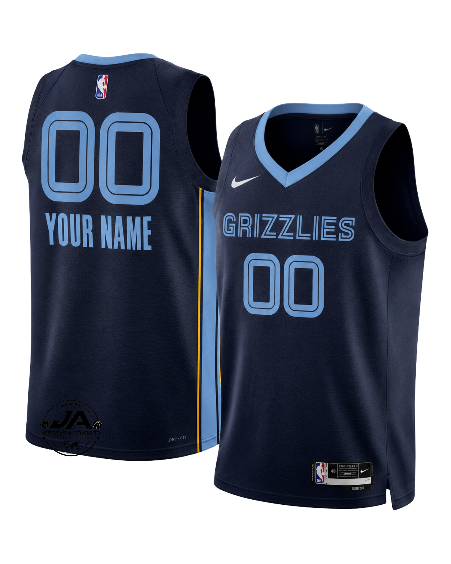 Memphis Grizzlies Icon Edition Jersey - Navy