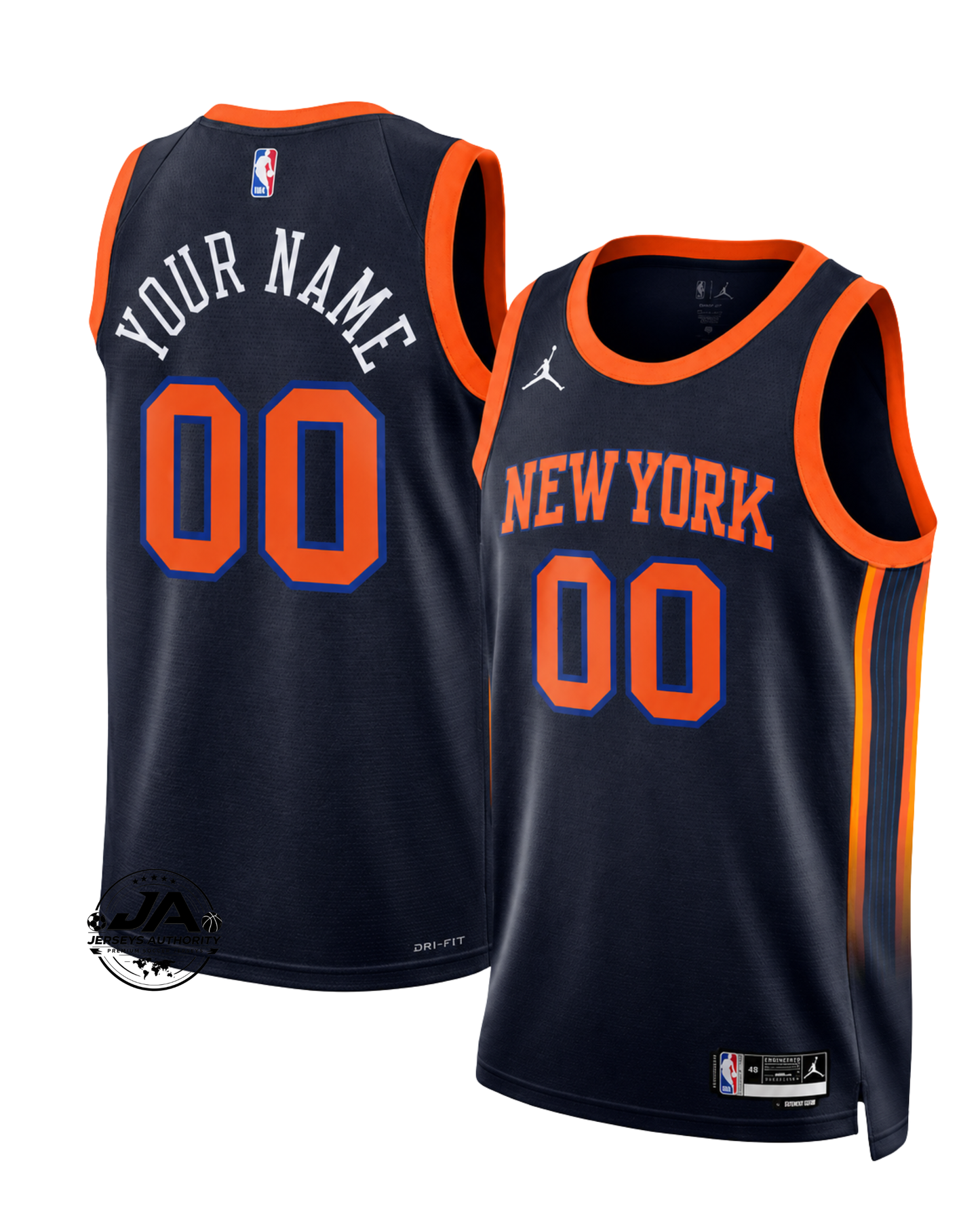 New York Knicks Statement Edition Jersey - Navy