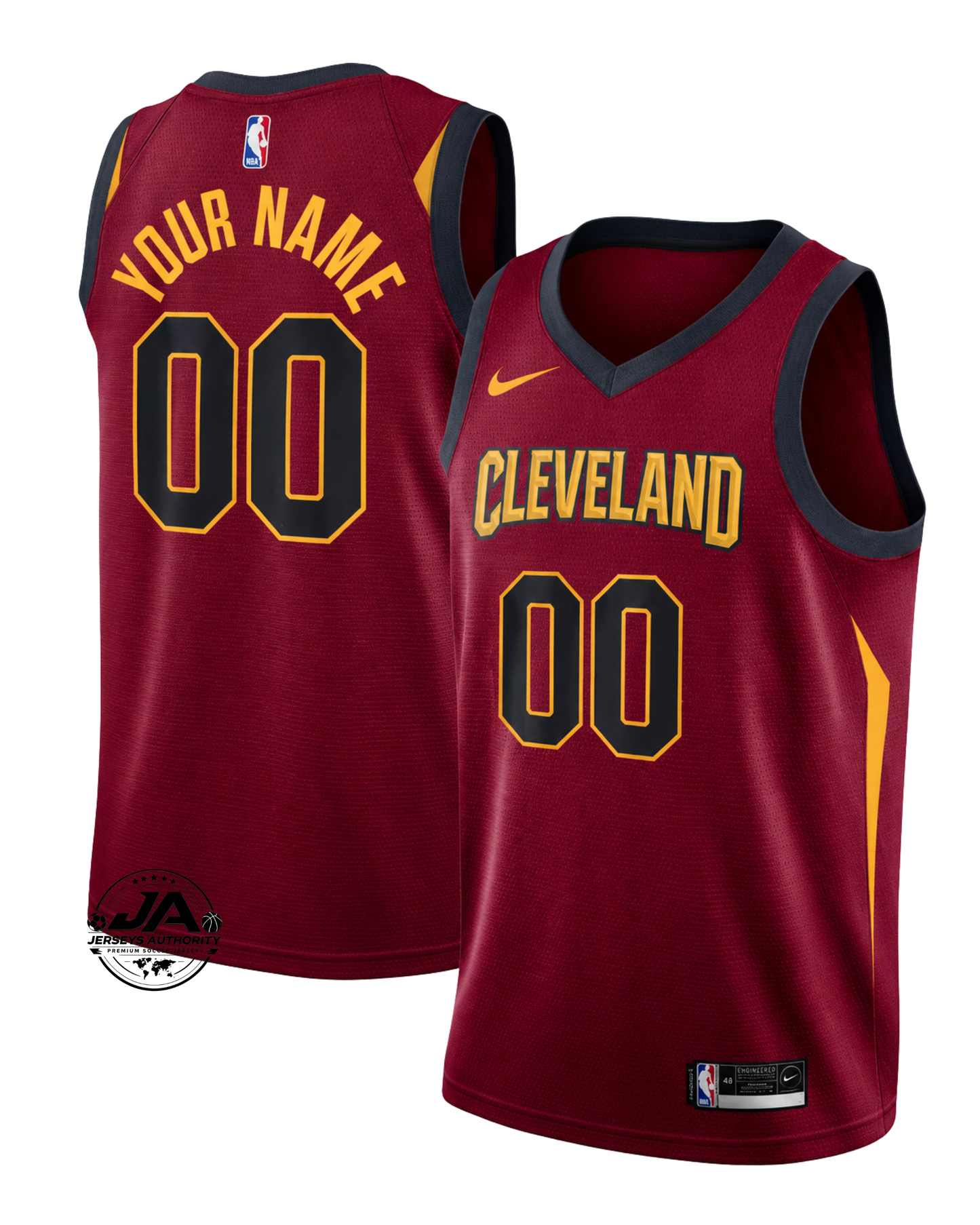 Cleveland Cavaliers Unisex NBA Jersey Maroon - Icon Edition