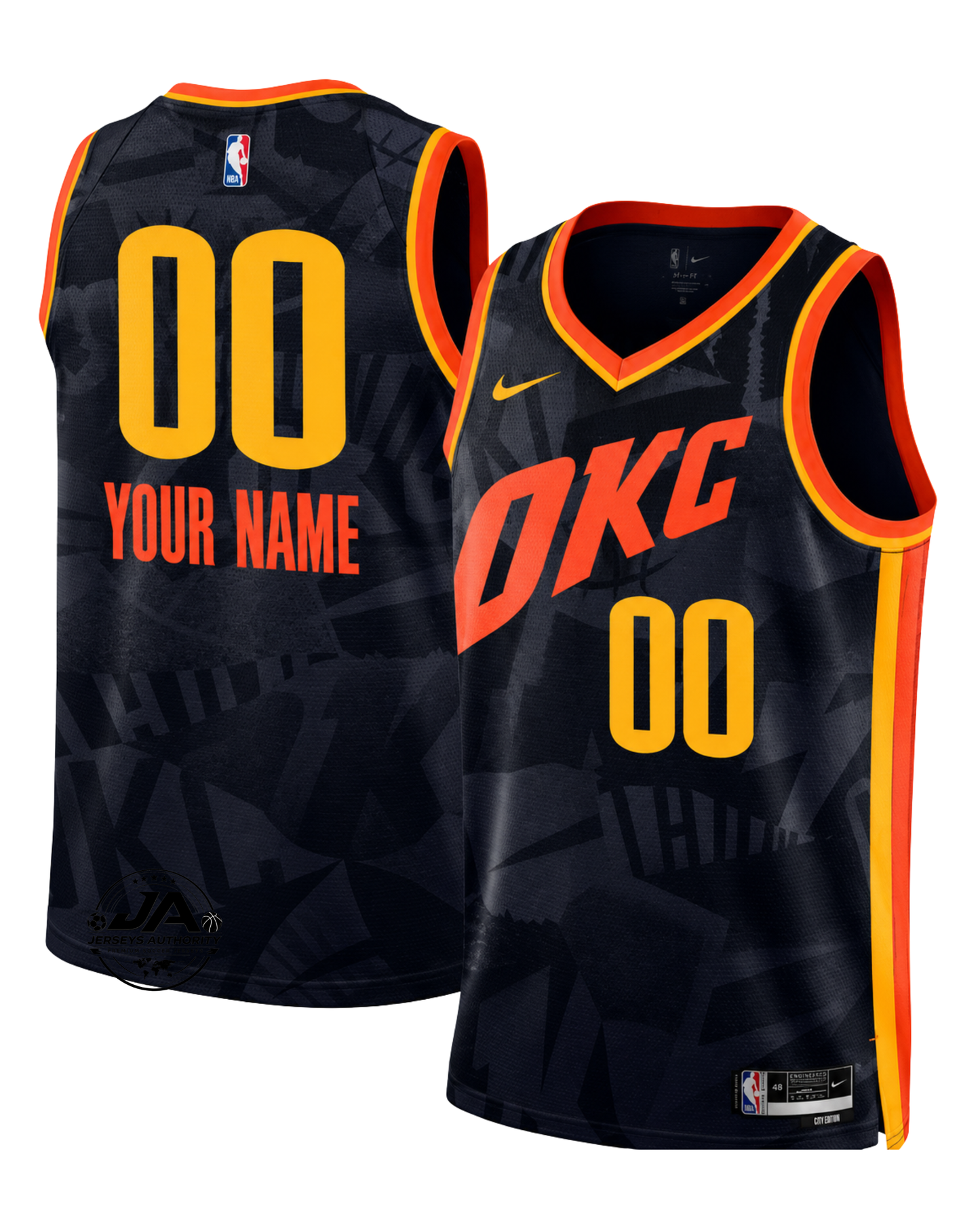Oklahoma City Thunder City Edition Jersey - Navy