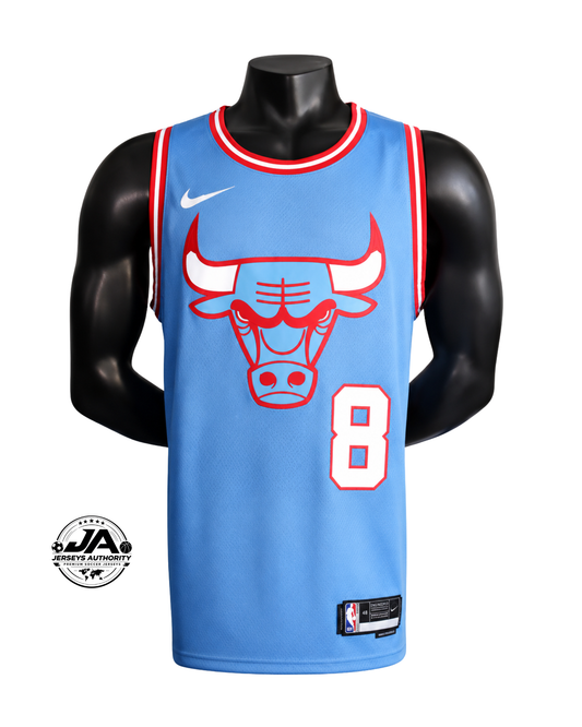 Zach LaVine Chicago Bulls Nike Swingman Player Jersey - City Edition - Blue