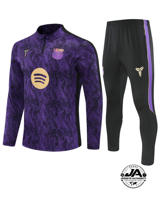 2026/27 Barcelona Snake Pattern Special Edition Training Set – Long Sleeve