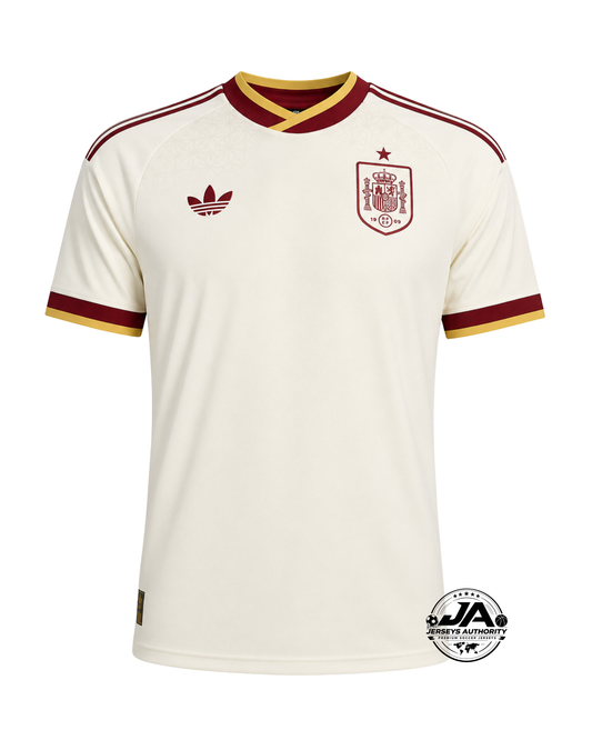 Spain 2026 Away Authentic Jersey - Player Version - Slim Fit