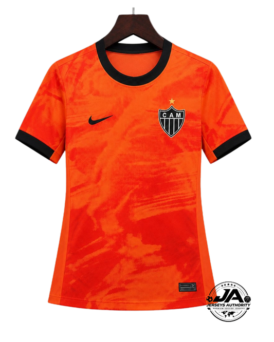 2026 Women Atletico Mineiro Third Orange Jersey