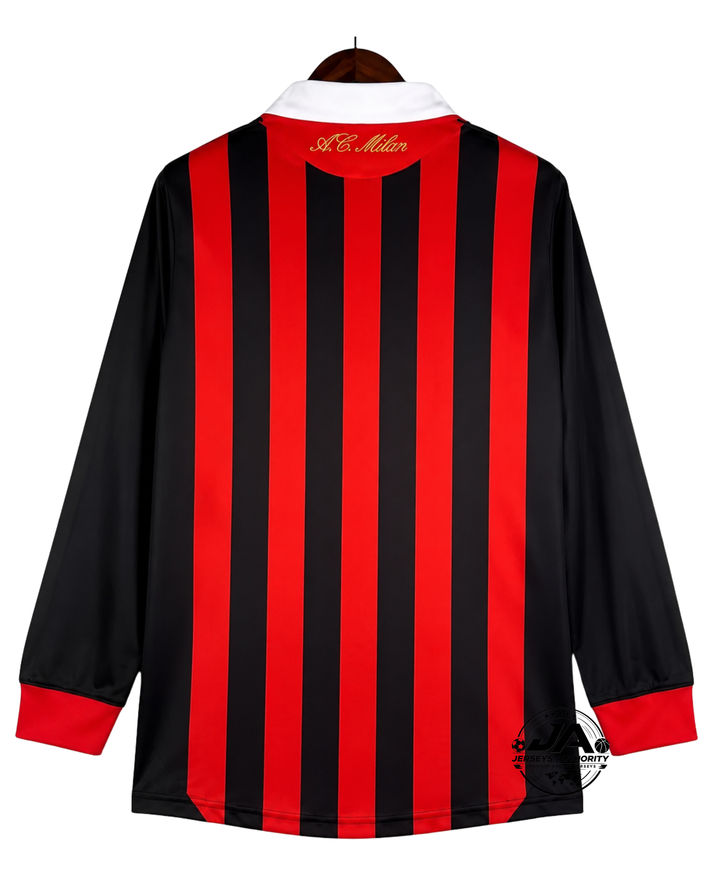 AC Milan 09/10 I Home Jersey - Long Sleeve Retro Version