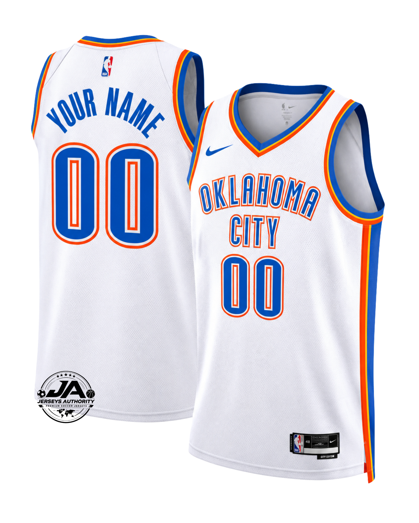 Oklahoma City Thunder Association Edition Jersey - White