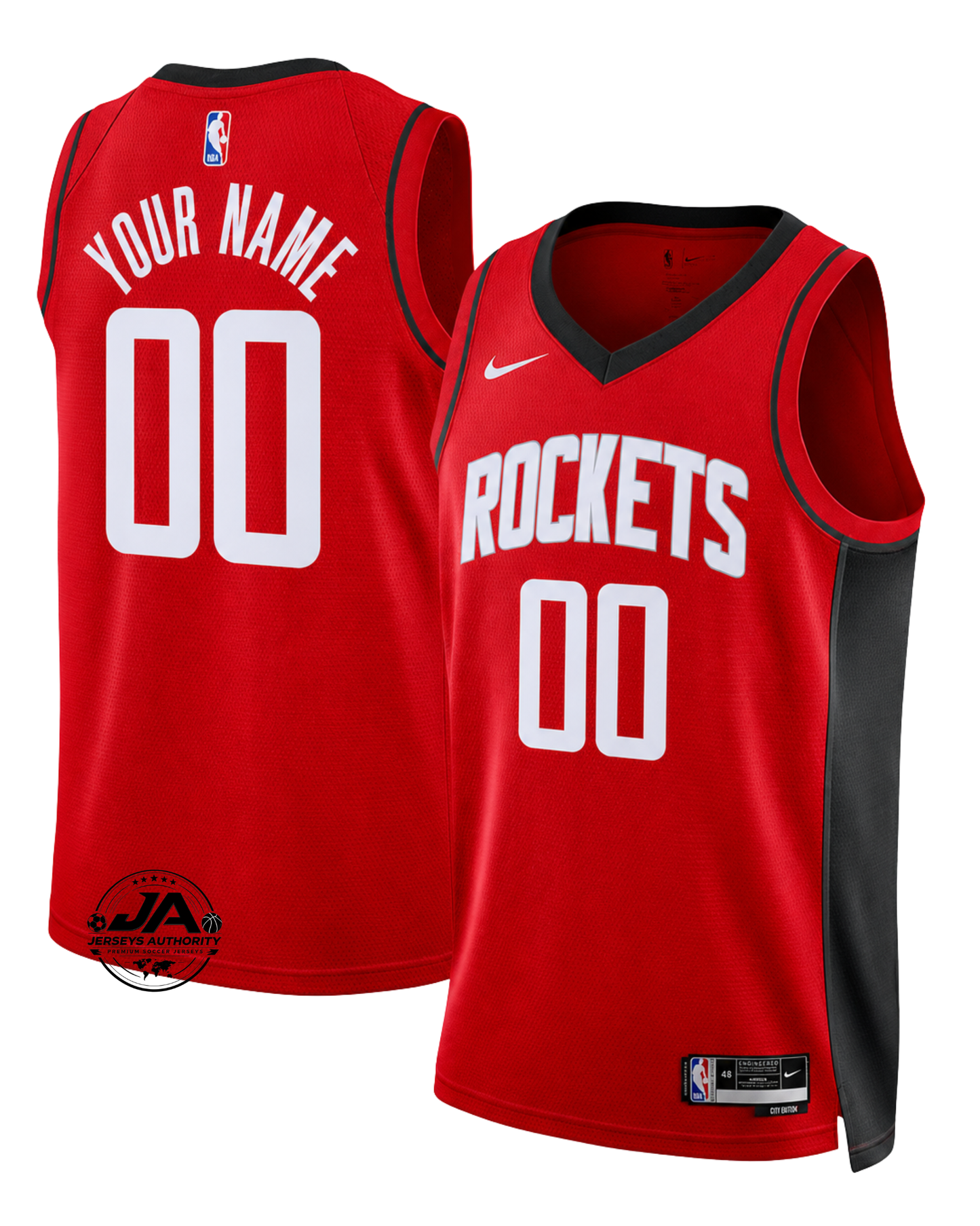 Houston Rockets Icon Edition Jersey - Red