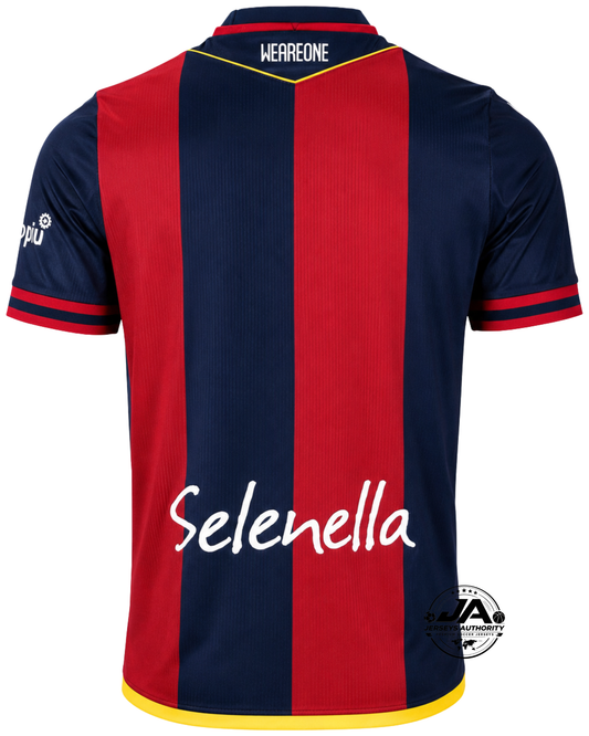 Camiseta de aficionado local del Bolonia 2024/25 UCL UEFA Foundation