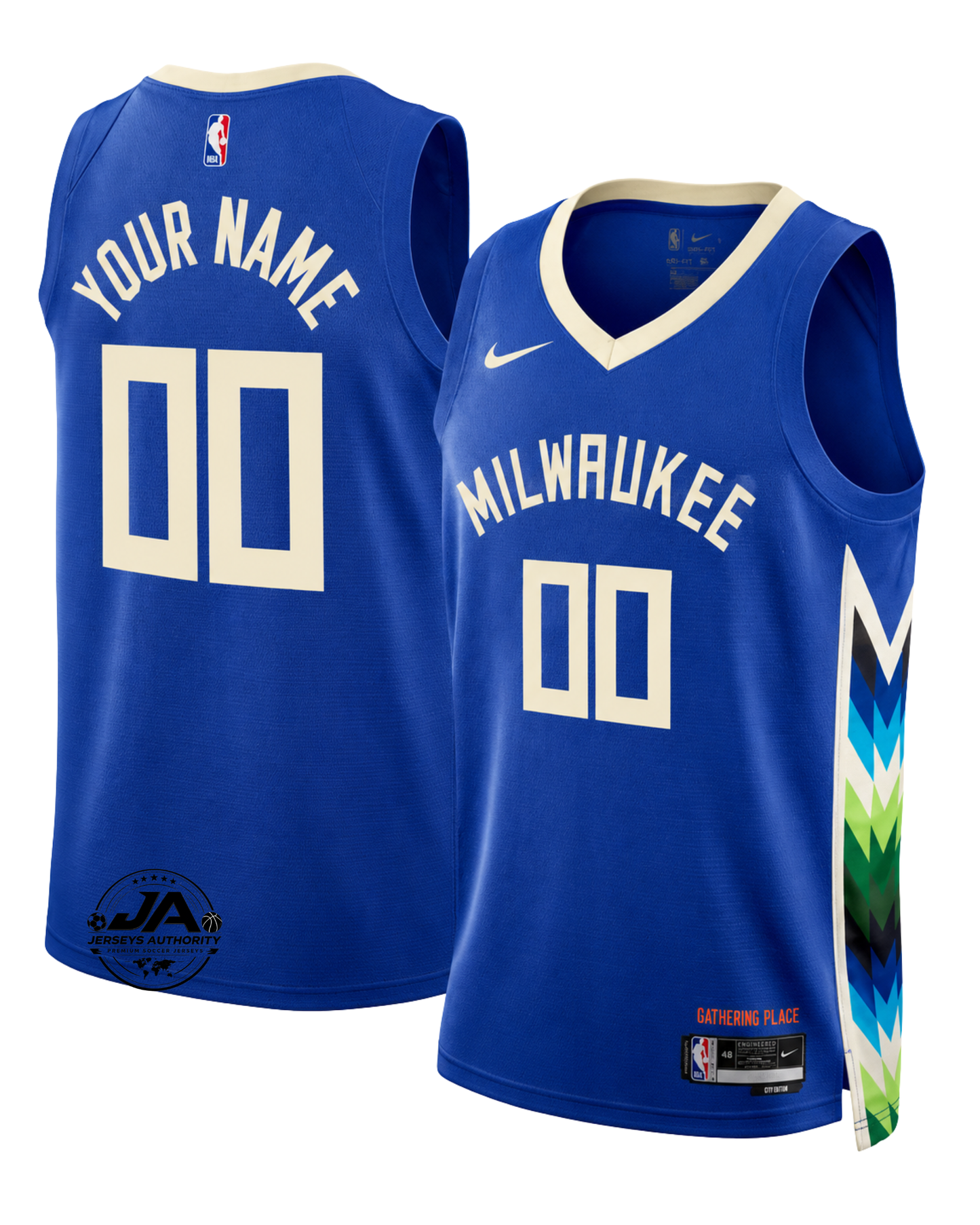 Milwaukee Bucks City Edition Jersey - Royal