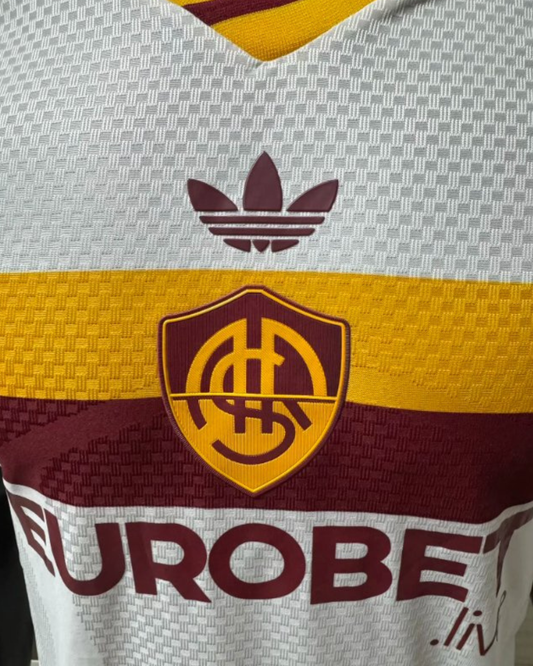 26/27 AS Roma Away White Player Jersey - Slim Fit