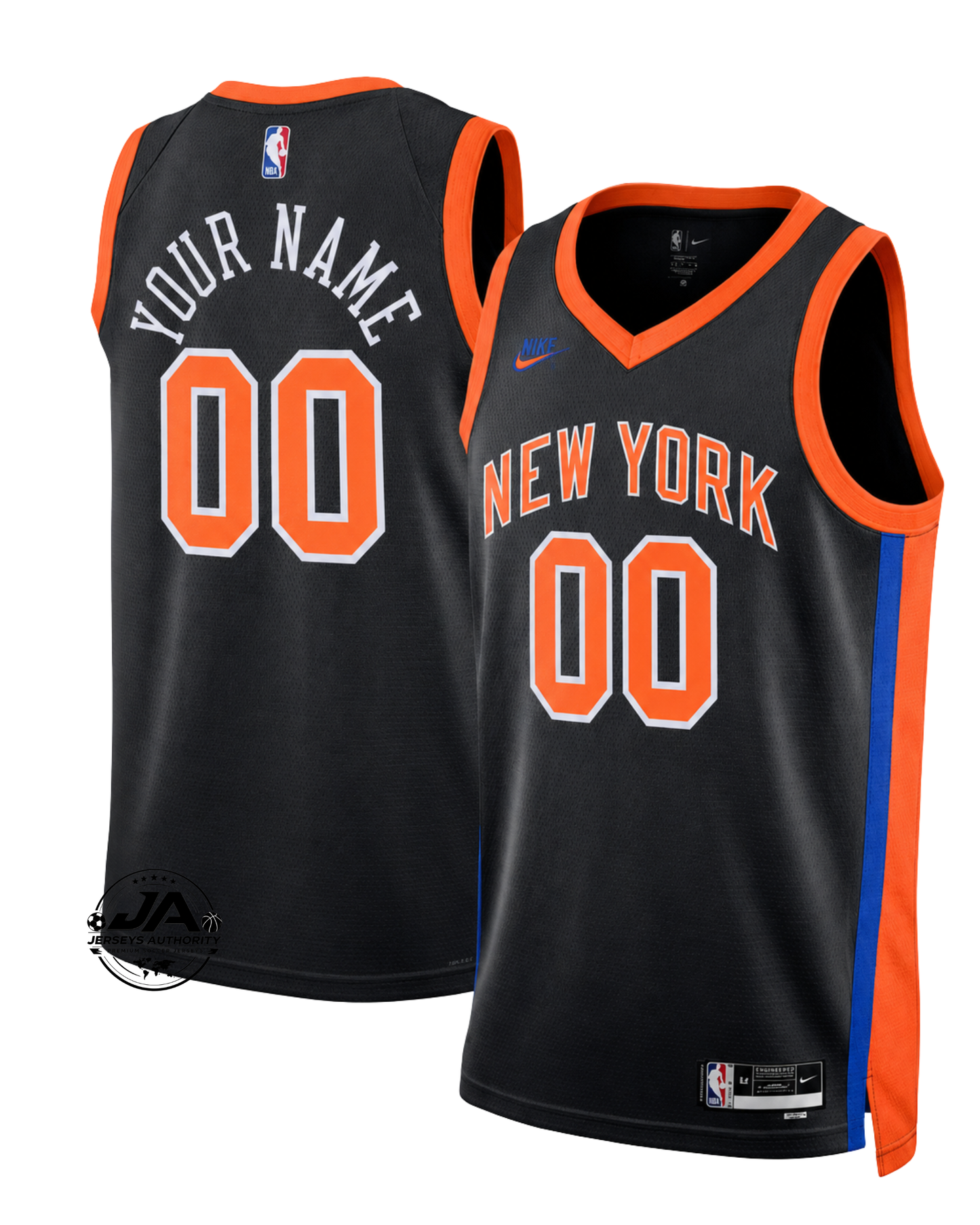 New York Knicks City Edition Jersey - Black
