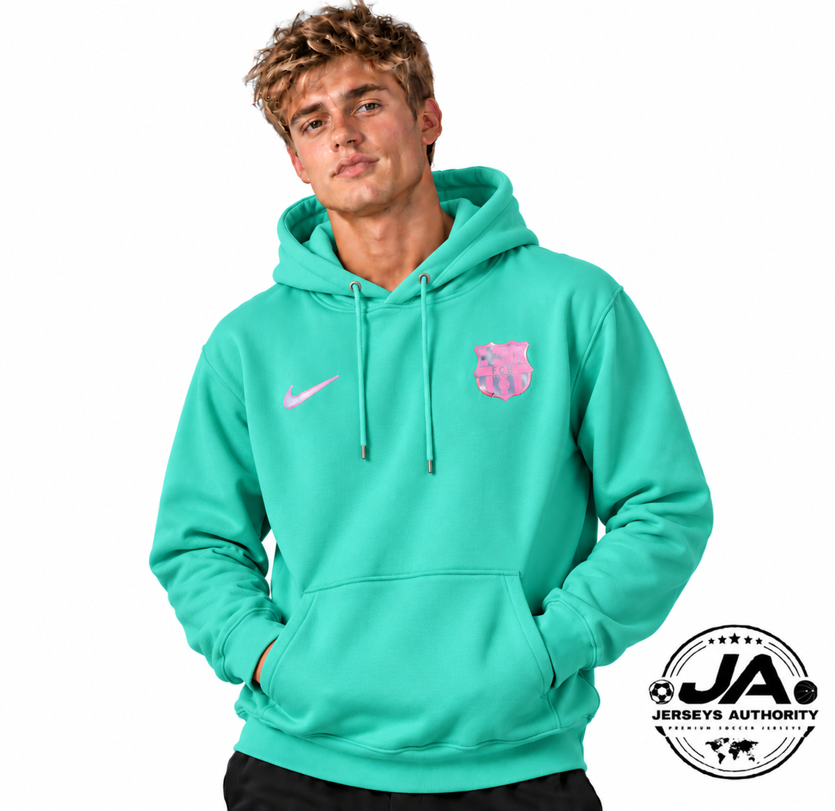 Barcelona 26/27 Full Sponsor Hoodie