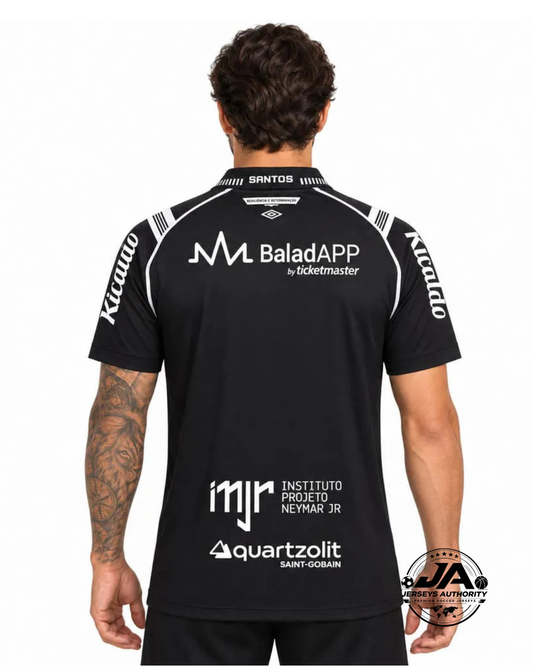 Santos 26/27 Third Jersey with full sponsors - Fan Version