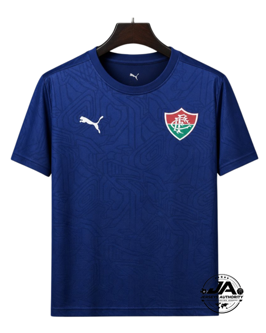 26/27 Fluminense Pre-Match Deep Blue Jersey - Fan Version