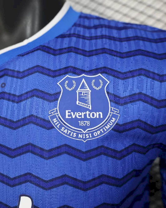 25/26 Everton Home Player Jersey - Slim Fit