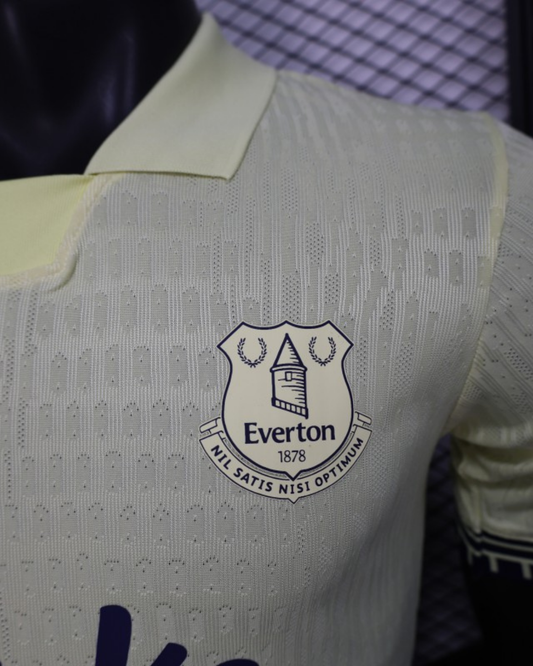 25/26 Everton Away Player Jersey - Slim Fit