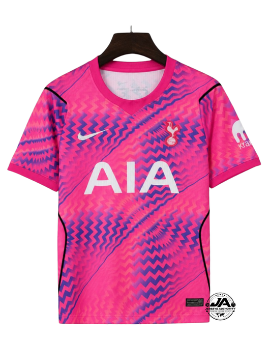 26/27 Tottenham Hotspur Pink Goalkeeper Jersey - Fan Version