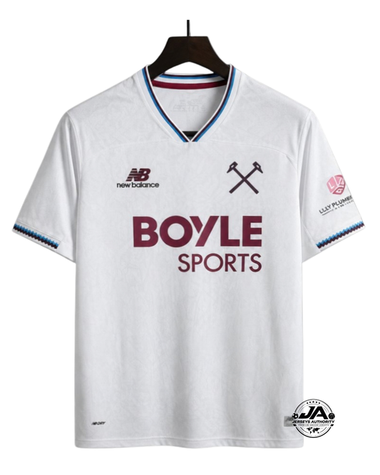 26/27 West Ham United Away White Jersey - Fan Version