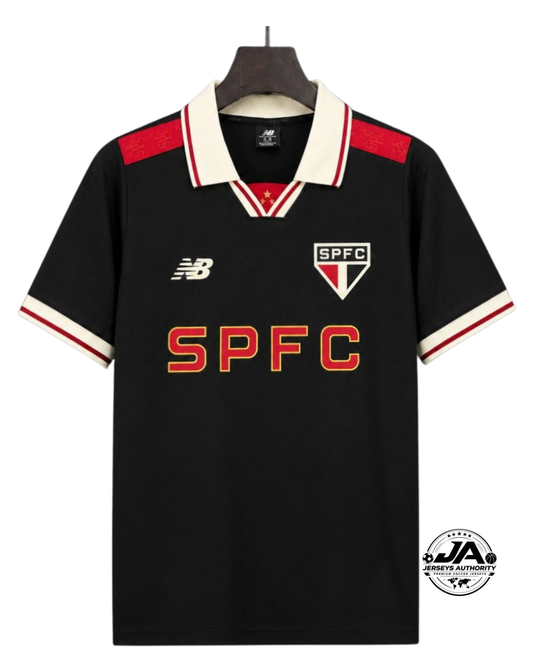 26/27 Sao Paulo Black Special Jersey - Fan Version