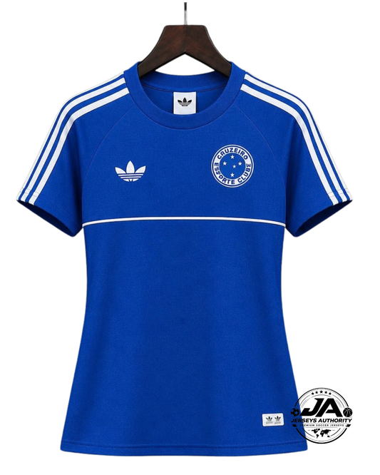 2026 Women Cruzeiro Blue Travel Shirt