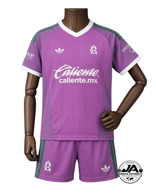 26/27 Kids Club America Goalkeeper 5 Purple Jersey Kit