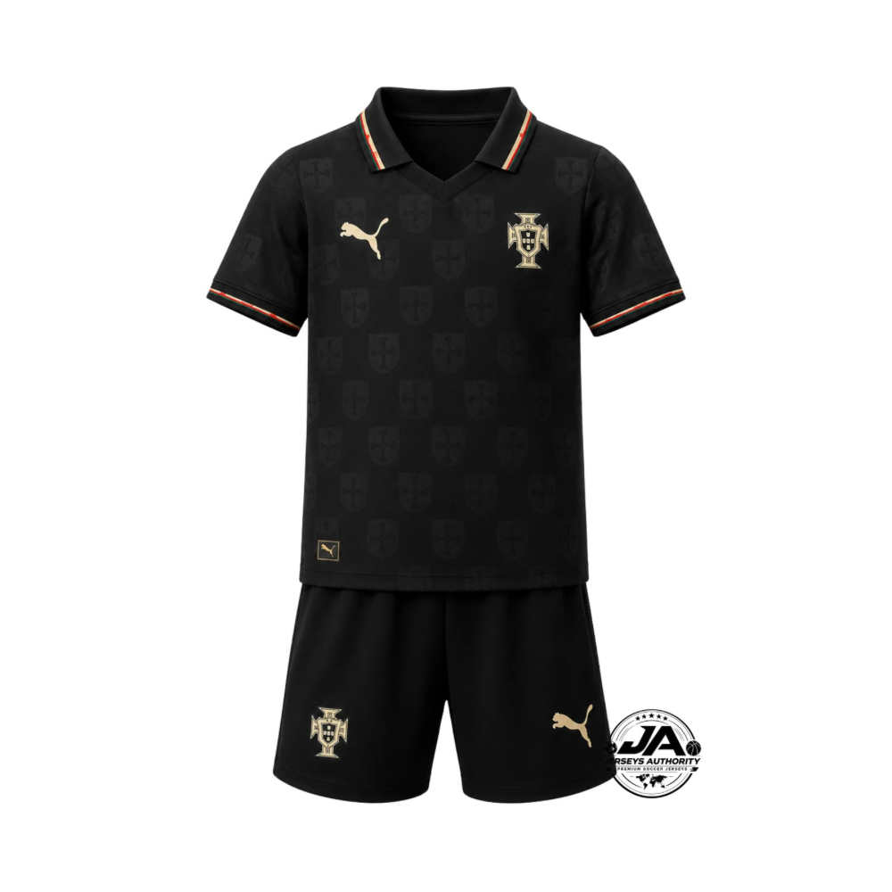 Portugal Pantera Negra 2026 Kit Niños